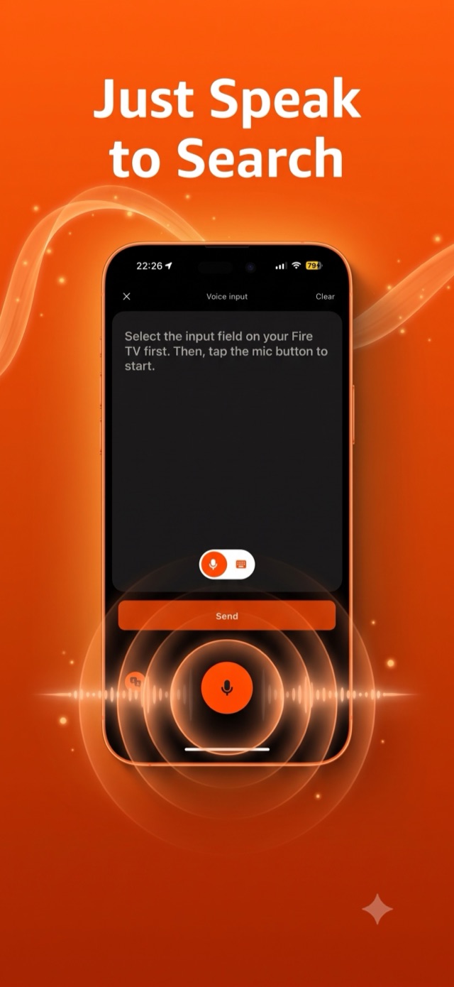 Voice search — just speak to search on your Fire TV