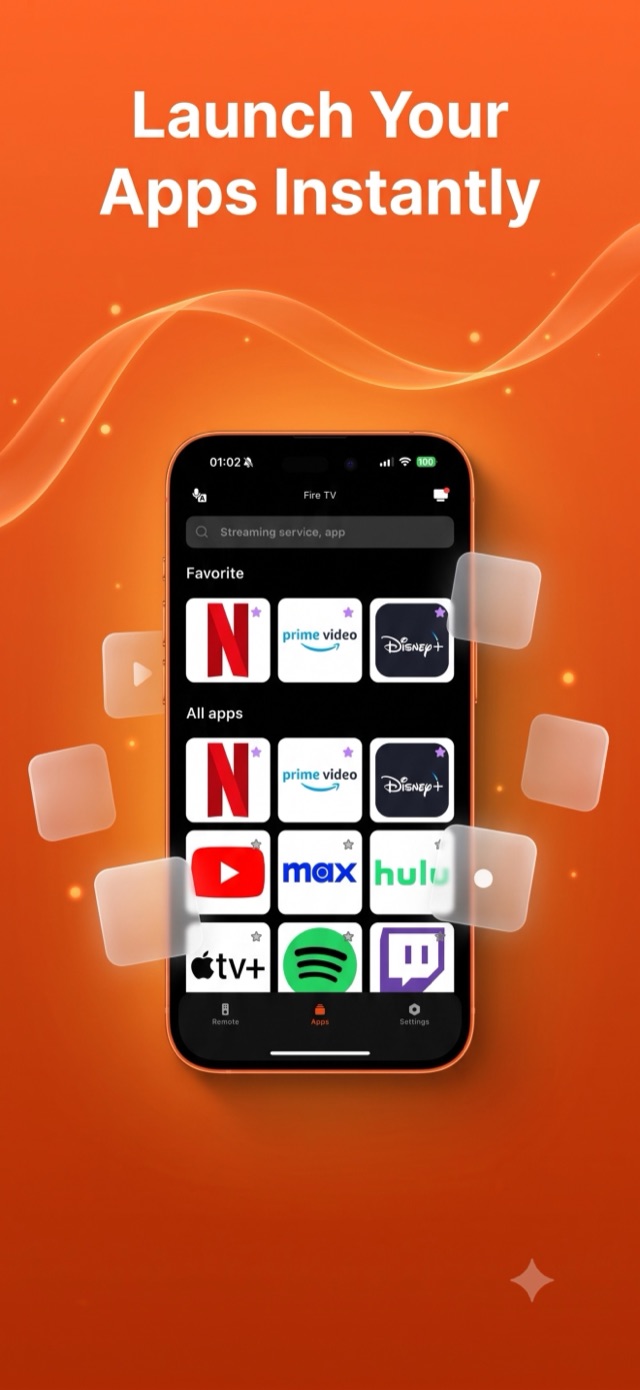 Launch Prime Video, Netflix, Disney+, Max, YouTube and more on your Fire TV